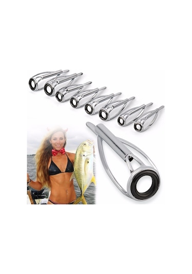 MSO Olta Balıkçılık Paslanmaz & Seramik Kamış Yenileme Uç Halkaları