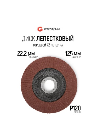 Greatflex 125 Mm P120 Zımpara Yaprağıdisk Taşlama Zımpara Aghmatalı 169587228