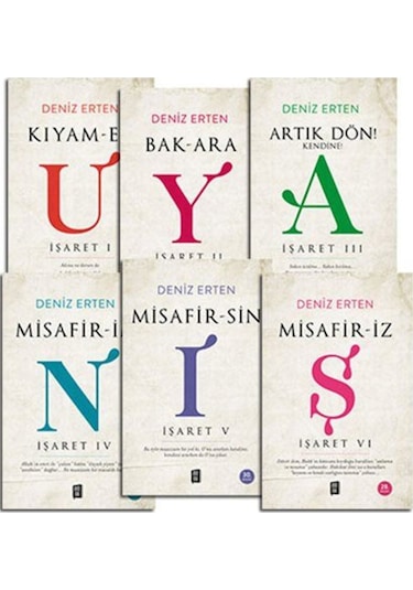 Deniz Erten UYANIŞ İşaret Kitapları 6 Kitap Set / Deniz Erten 9280000015605