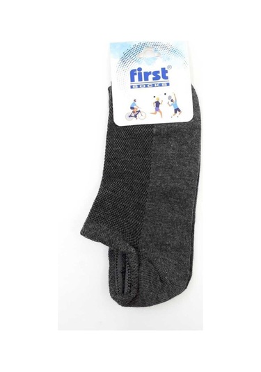 Bonbonetti Erkek Patik Çorap Düz  (12 Adet) Antrasit Std Antrasit Tek Ebat Antrasit