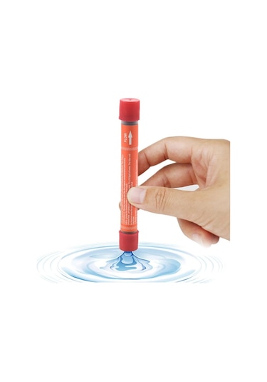 Butu Kişisel Su Filtresi Saman Mini Su Arıtma Yürüyüş, Kamp, Seyahat Ve Acil Durum Hazırlığı