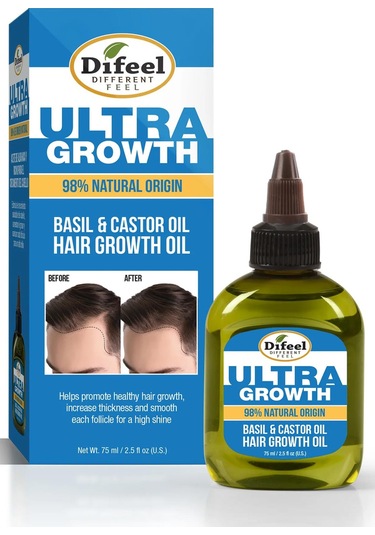 Difeel Ultra Growth Erkekler İçin Saç Bakım Yağı 75ml