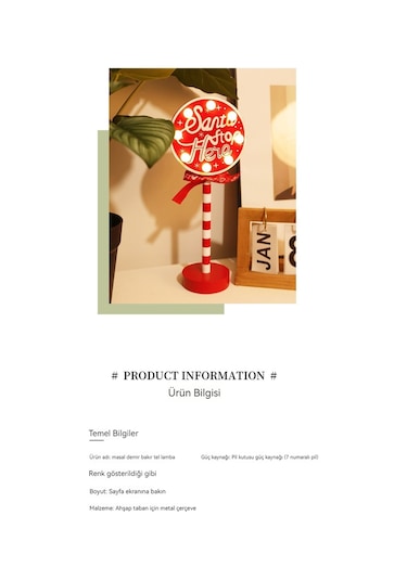 Hyt Noel Sokak Tabelası Stop Dekoratif Işık Ahşap Noel Tatil Pencere Masaüstü Atmosfer Led Renkli Işıklar