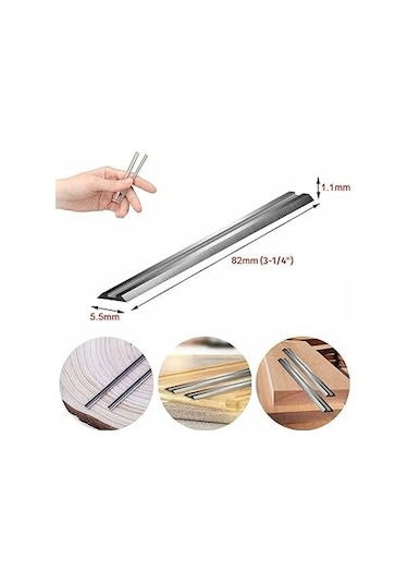 Venoa Einhell Tc Pl 750 Uyumlu El Planya Makina Bıçak Seti 2 Parça