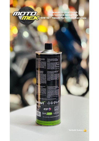 Kawasaki Vulcan S Elf Vent Vert Saeryaku 10w-50 1l Kawasakı Motosiklet Motor Yağı