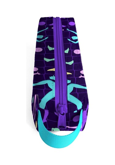 Coral High Kids Mor Voleybol Desenli Kalem Çantası 22076