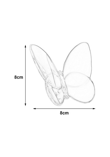 Homyl Kelebek Heykeli Hediye Yapıt Masa Süsleme Temizlemek
