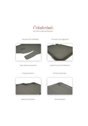 Taigo Paspas 4D Havuzlu Paspas 2021 2025 Refref Volkswagen Vw