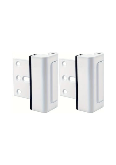 Willowhaven 2 Adet Ev Güvenlik Kapı Kilidi Kolay Kurulum Paslanmaz Siyah Kilit