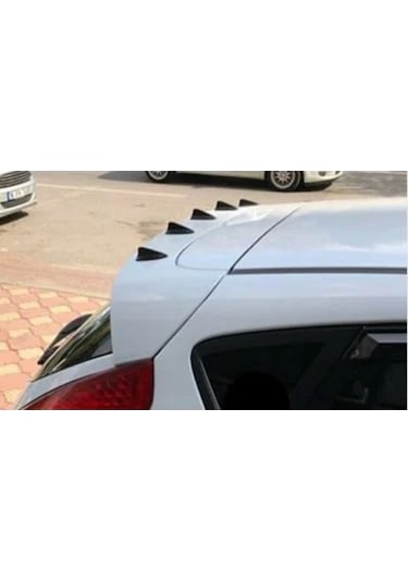 Fiat Fiorino Uyumlu Balık Sırtı Mini Süs Anten Siyah 5'li Fs