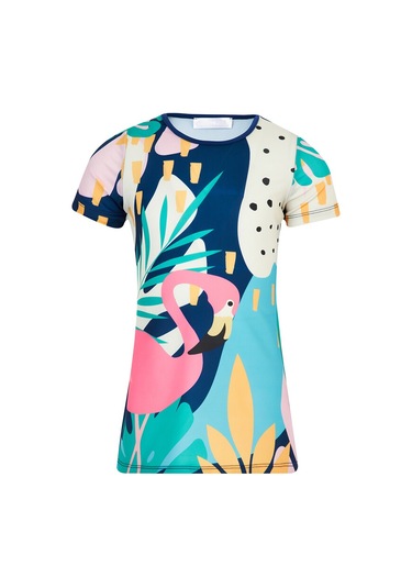 Kısa Kollu Şort Çocuk Deniz Havuz Mayosu Rylee 5928 Koyu Lacivert Koyu Lacivert