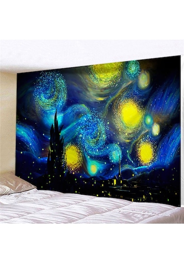 Springsun Kumaş Zemin Örtüsü - Ev Dekorasyonu Duvar Halısı, Yumuşak Dokuma, Dayanıklı, 95x73 Cm, Tek Renk, Ev Ve Plaj Kullanıma Uygun Diğer