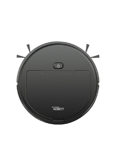 Dancemonkey Çok Fonksiyonlu Akıllı Süpürge Robot Elektrikli Süpürgesi Otomatik 3'ü Bir Arada Şarj Kuru Islak Süpürme Siyah Siyah