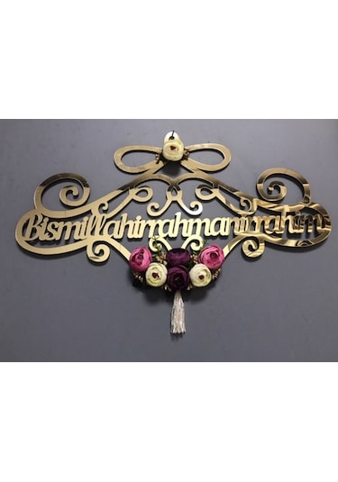 Pleksi Besmele Kapı Süsü