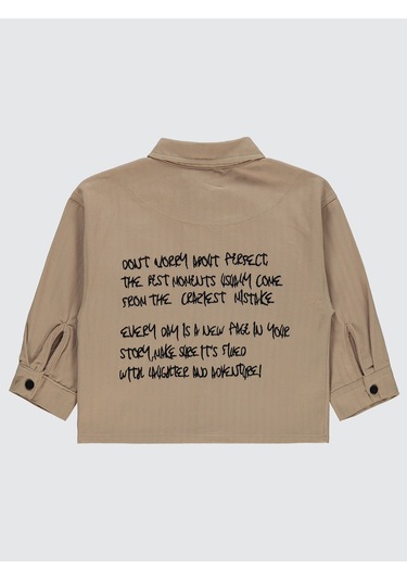 Civil Boys Erkek Çocuk Gömlek 2-5 Yaş Vizon Vizon