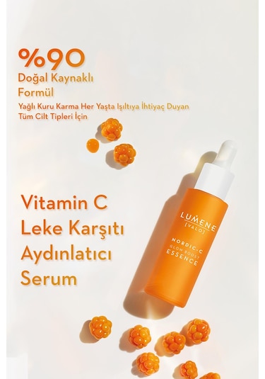 Lumene Glow Boost Essence C Vitamin Leke Karşıtı & Aydınlatıcı Serum 30 ML