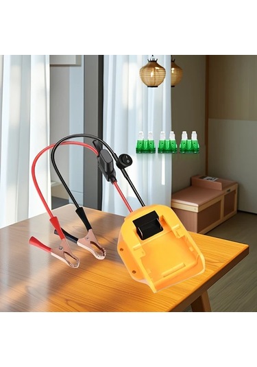 Sunshine011 1 Adet Dewalt 18v-20v Akü Dönüştürücü Bağımsız Anahtarlı 30a Sigortalı For Dcb180 Dcb181 Dcb200 Dcb201