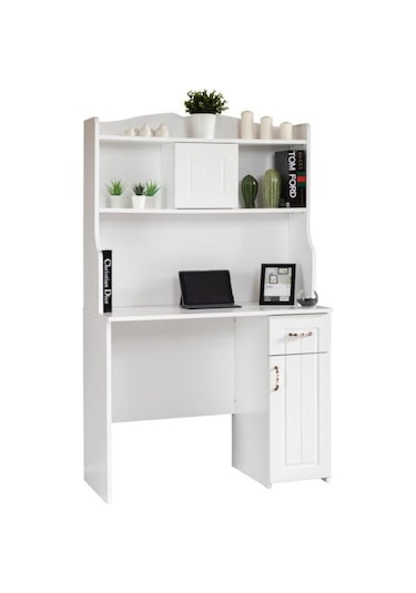 Setaymobilya Bilgisayar Masası, Mdf Kapaklı Masa, Su Üniteli Çalışma Masası