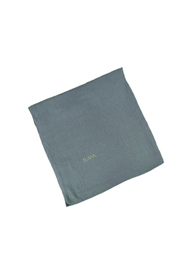 Tuana Eşarp Pamuk Jazz Eşarp 110x110cm Koyu Gri