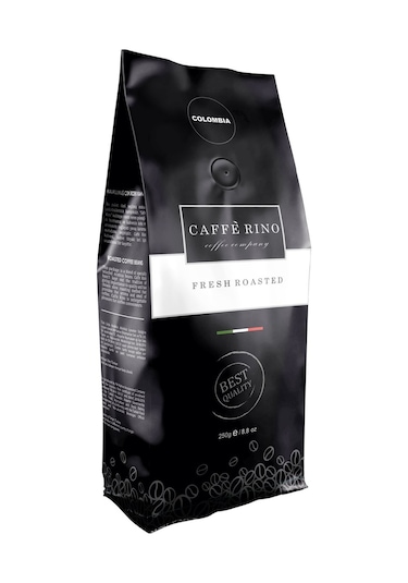 Caffe Rino Colombian Supremo Öğütülmüş Yöresel Espresso Kahve 250 G