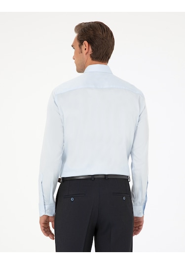 Pierre Cardin Erkek Açık Mavi Gömlek Basic 50292520-vr003