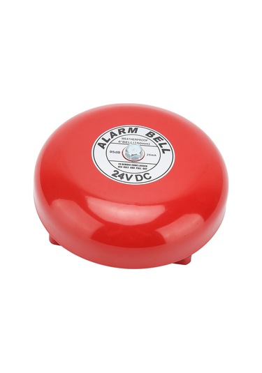 6 İnç Karbon Çelik İç Darbe Tipi Elektrikli Zil 95db Dc24v