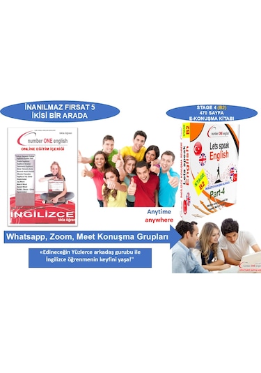 B2-ekonuşma Kılavuzu-online Paket Eğitim+ E-sınav+ Konuşma Kulübü