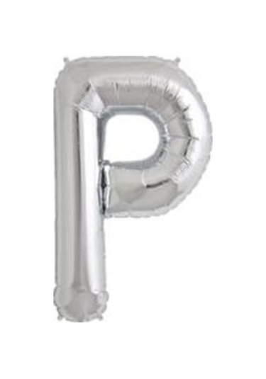 Nedi Balon Folyo Harf Gümüş P 01360 Şişirilmemiş 100 Cm