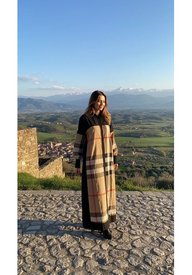 İnvee Uzun Gömlek 6780 Siyah - Siyah