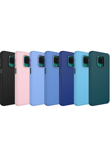 Xiaomi Redmi Note 9S Kilif Luna Disi Soft Yumusak Içi Kadife 563229087