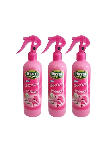 Hayat Oda Kokusu Sprey 350 ML Spring 3 Adet