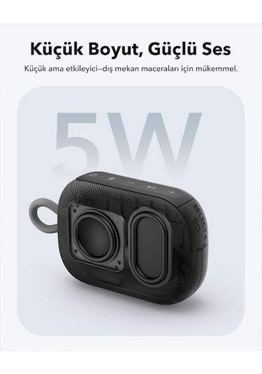 Anker Soundcore Select 4 Go Kablosuz Bluetooth Hoparlör - Siyah - A31x1