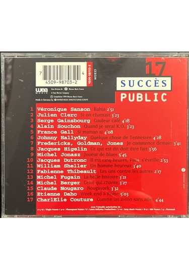 Müzik Cd Sidir - Plak Değildir Cd 17 Succes Public Cd