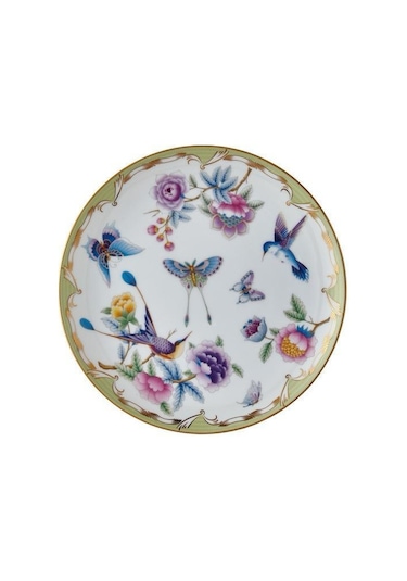 Lamedore Tea Delight Pasta Tabağı 21cm Green-papillons 1 Adet