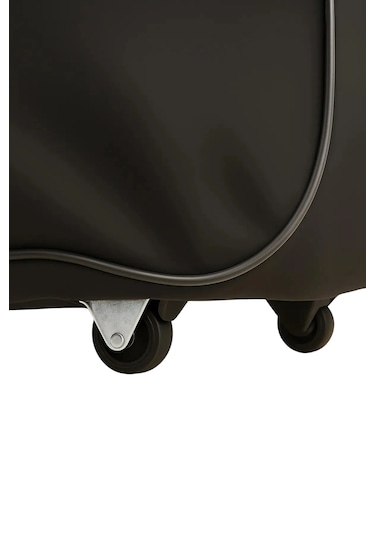 Hurç Çantası Battal Boy Seyahat Tekerlekli Siyah