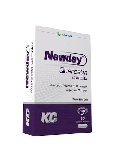 Rc Farma Newday Kuersetin Complex 60 Kapsül