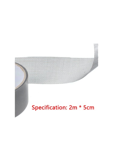 Moveevo Cam Fiber Kumaşlı Pencere Teli Tamir Bandı, Otomatik Yapışkan, Moskitönleyici Ağı Delik Tamiri, Su Geçirmez, 5cmx2m Siyah