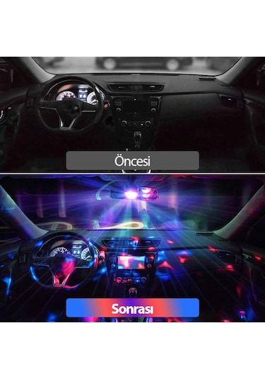 Usb Çıkışlı Disko Topu - Aracınızda , Evinizde , Dileğiniz Her Y