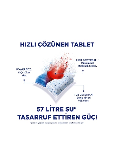 Finish Quantum Infinity Shine Bulaşık Makinesi Deterjanı 83 Tablet