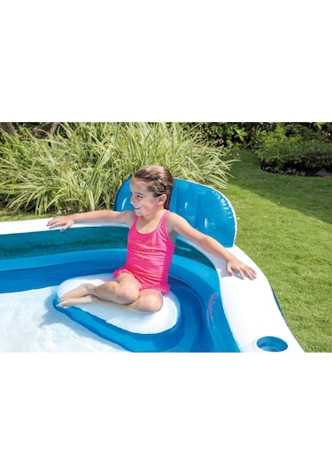 Intex 56475 Kolltuklu Şişme Havuz - Aile Havuzu Çok Renkli