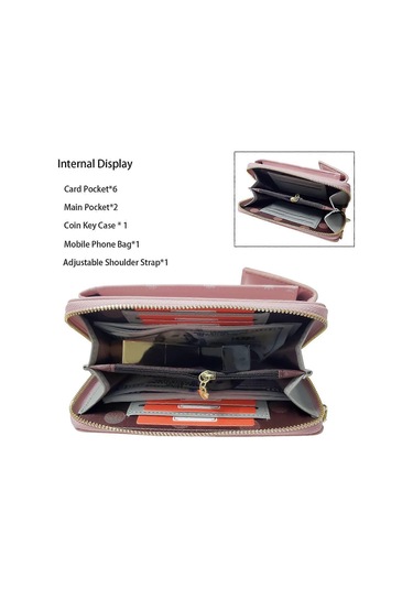 Kadın Cep Telefonu Çantası Pembe Diğer