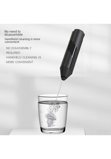 Yifomall Pilli Elektrikli Çırpıcı: Paslanmaz Çelik Vana, Kahve Köpükü Ve Krema Hazırlama, Standlı, Renkli Kutuda Ev Ve Pastane Kullanıma Uygun Diğer