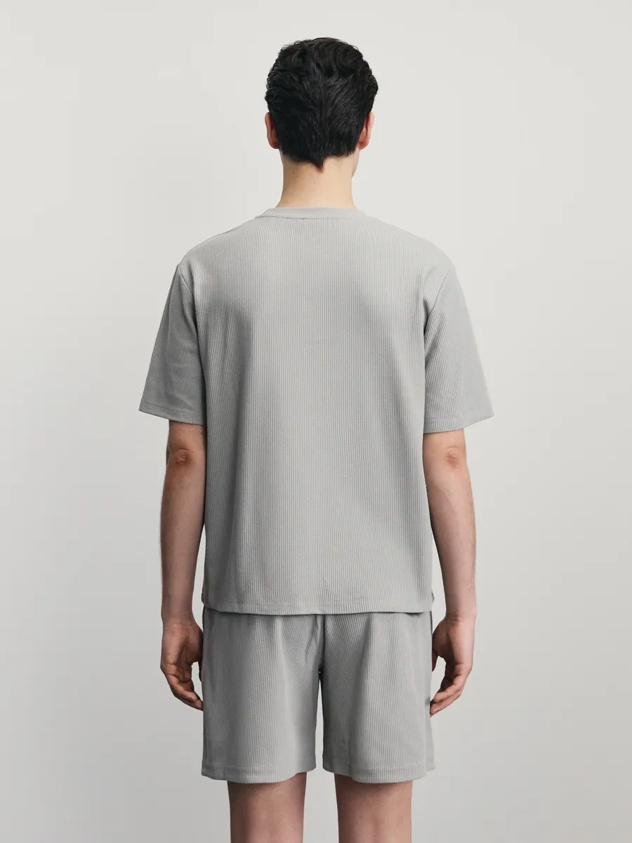 Zarına Yazlık Spor İçin Rahat Tişört 371766704 Bej