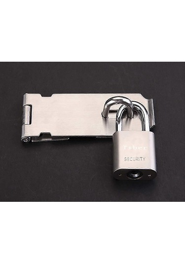 Stainless Steel Padlock Hasp, Heavy Duty Hasp And Staple, Door Ha