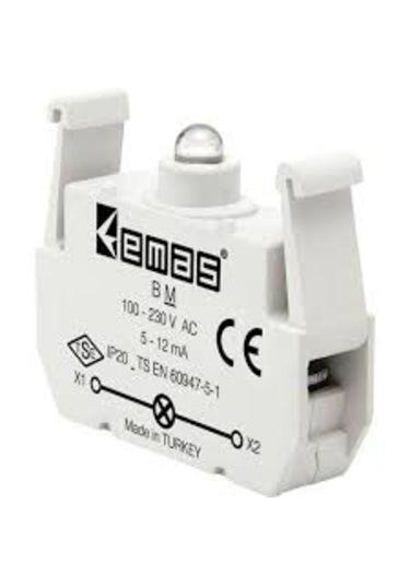 Emas Bm ,mavi-20vac Buton Lamba