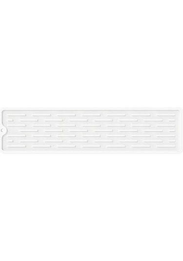 Jms Silikon Pratik Damlalıklı Ped Mutfak Bulaşık Matı Gri