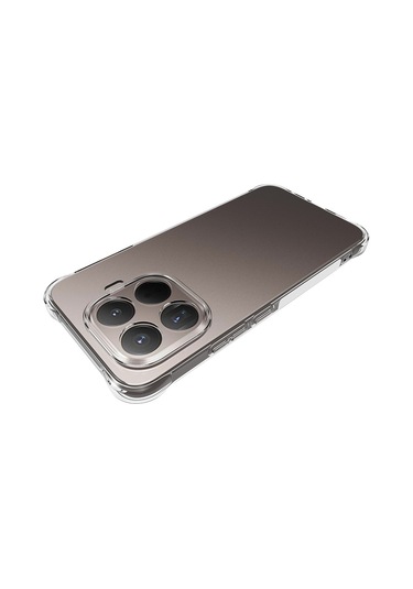 Xiaomi 15t Pro Şeffaf Tpu Kılıf 2.0mm Telefon Arka Kapağı - Şeffaf Şeffaf