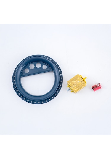 Sazan El Oltası Takımı - Büyük Kasnaklı - Savage - 4 İğneli - Küspeli