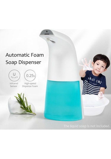 Hombey Otomatik Köpük Sabun Dağıtıcı, Infrared Sensörlü, 250ml Kapasite, Abs Malzeme, Pil Hariç, 996 Modeli Diğer