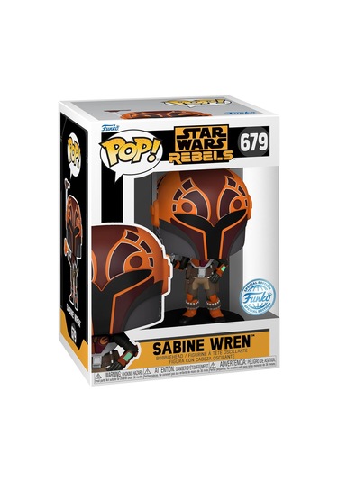 Funko Pop Star Wars Rebels - Sabine Wren Metallic No:1000